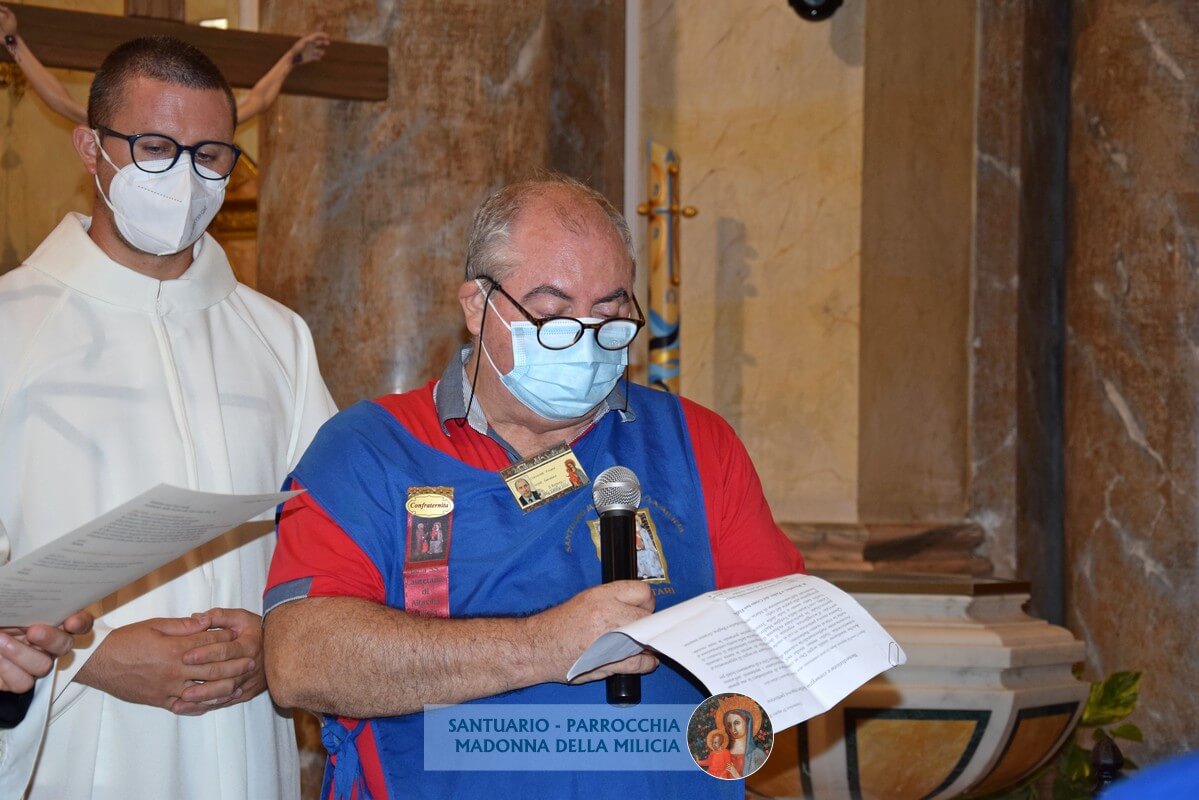 Benedizione casacche del Servizio di Accoglienza