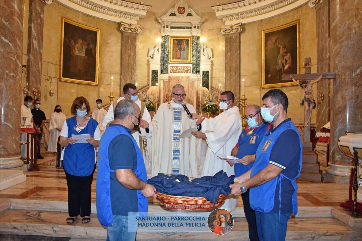 Benedizione casacche del Servizio di Accoglienza