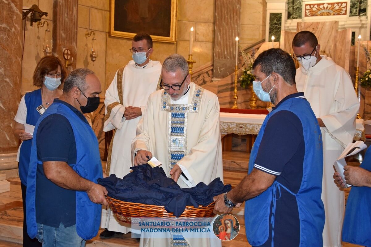 Benedizione casacche del Servizio di Accoglienza
