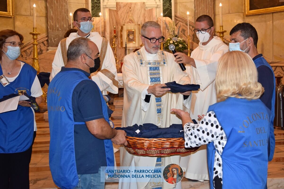 Benedizione casacche del Servizio di Accoglienza