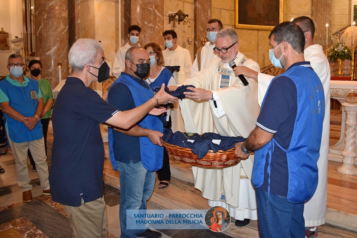 Benedizione casacche del Servizio di Accoglienza