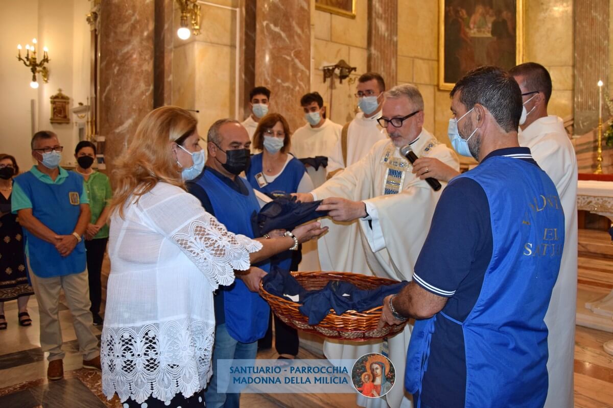 Benedizione casacche del Servizio di Accoglienza
