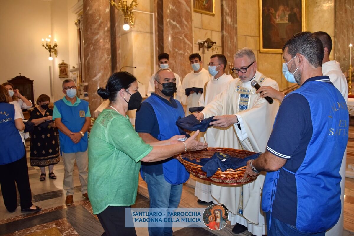 Benedizione casacche del Servizio di Accoglienza