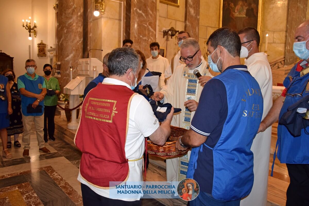 Benedizione casacche del Servizio di Accoglienza