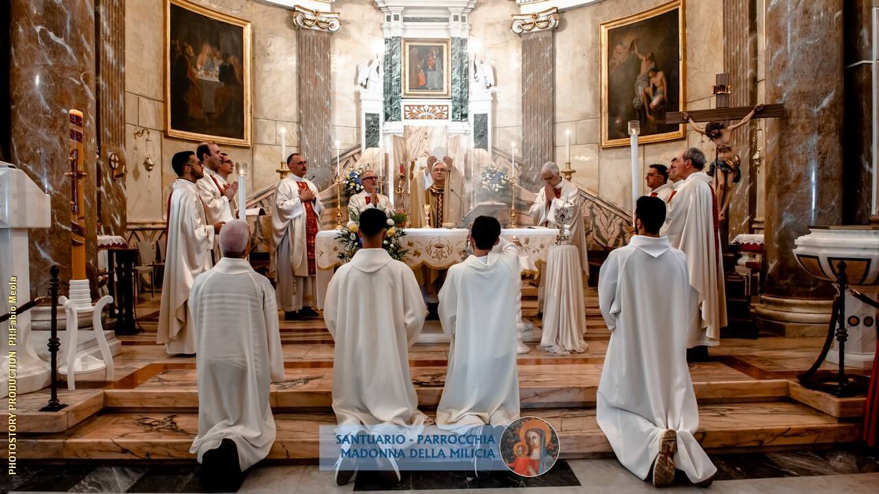 Inaugurazione quadro Sant'Annibale Maria di Francia e sua reliquia
