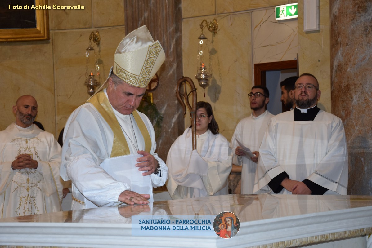 Dedicazione del nuovo altare